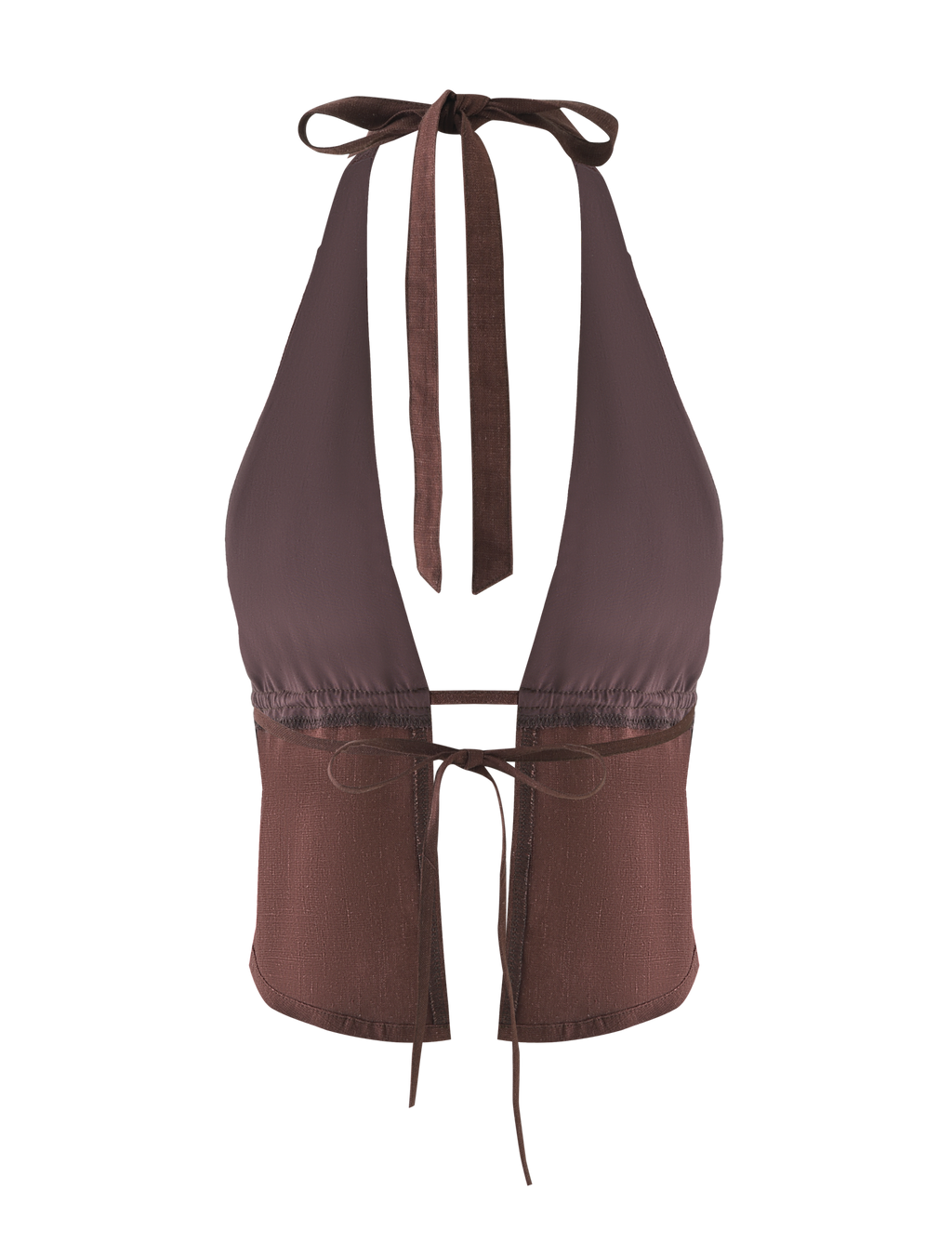 LAINEY TOP - CHOCOLATE