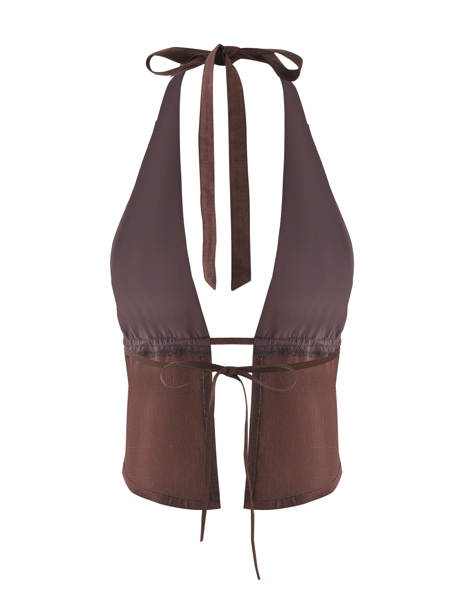 LAINEY TOP - CHOCOLATE