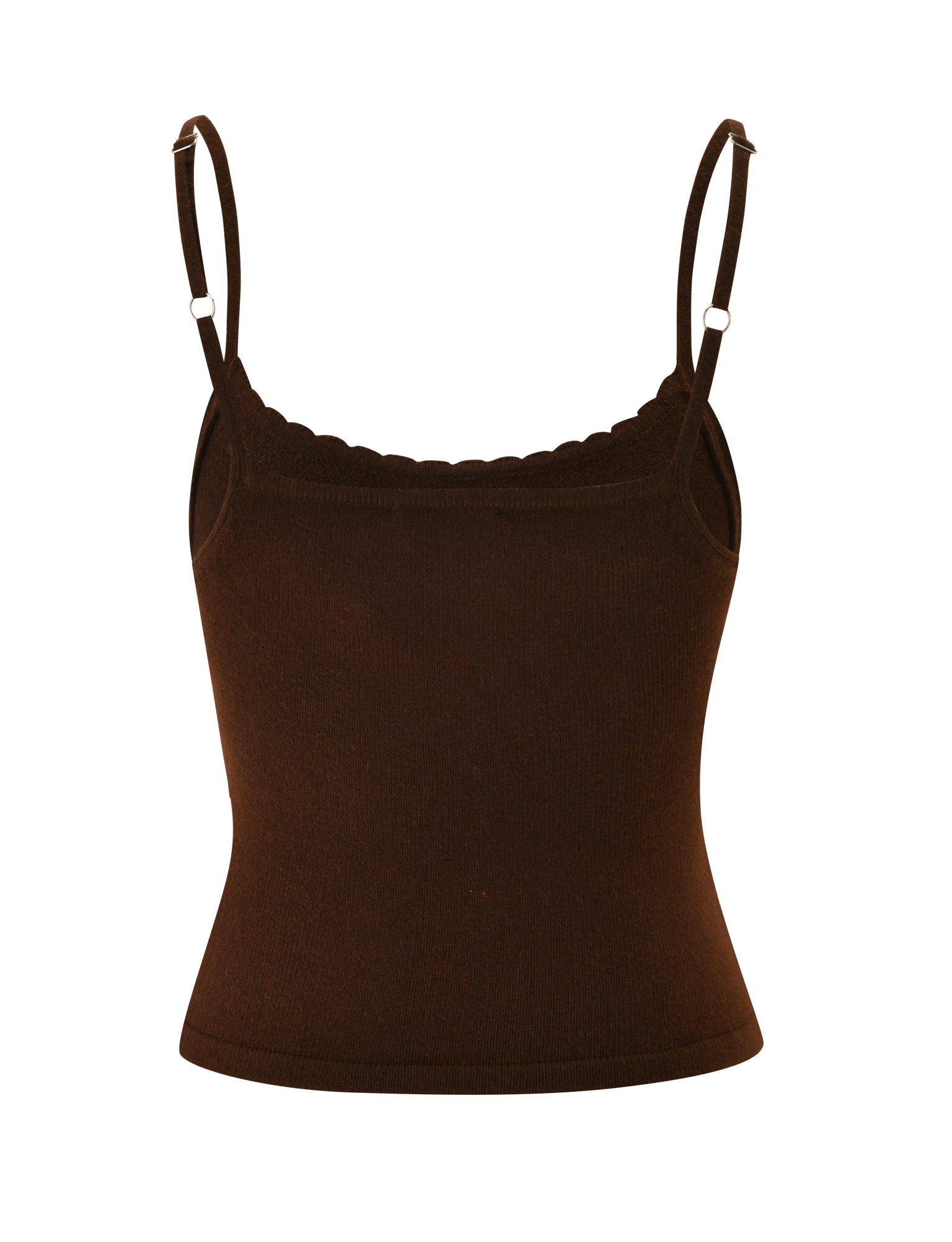 LEORA TOP - CHOCOLATE
