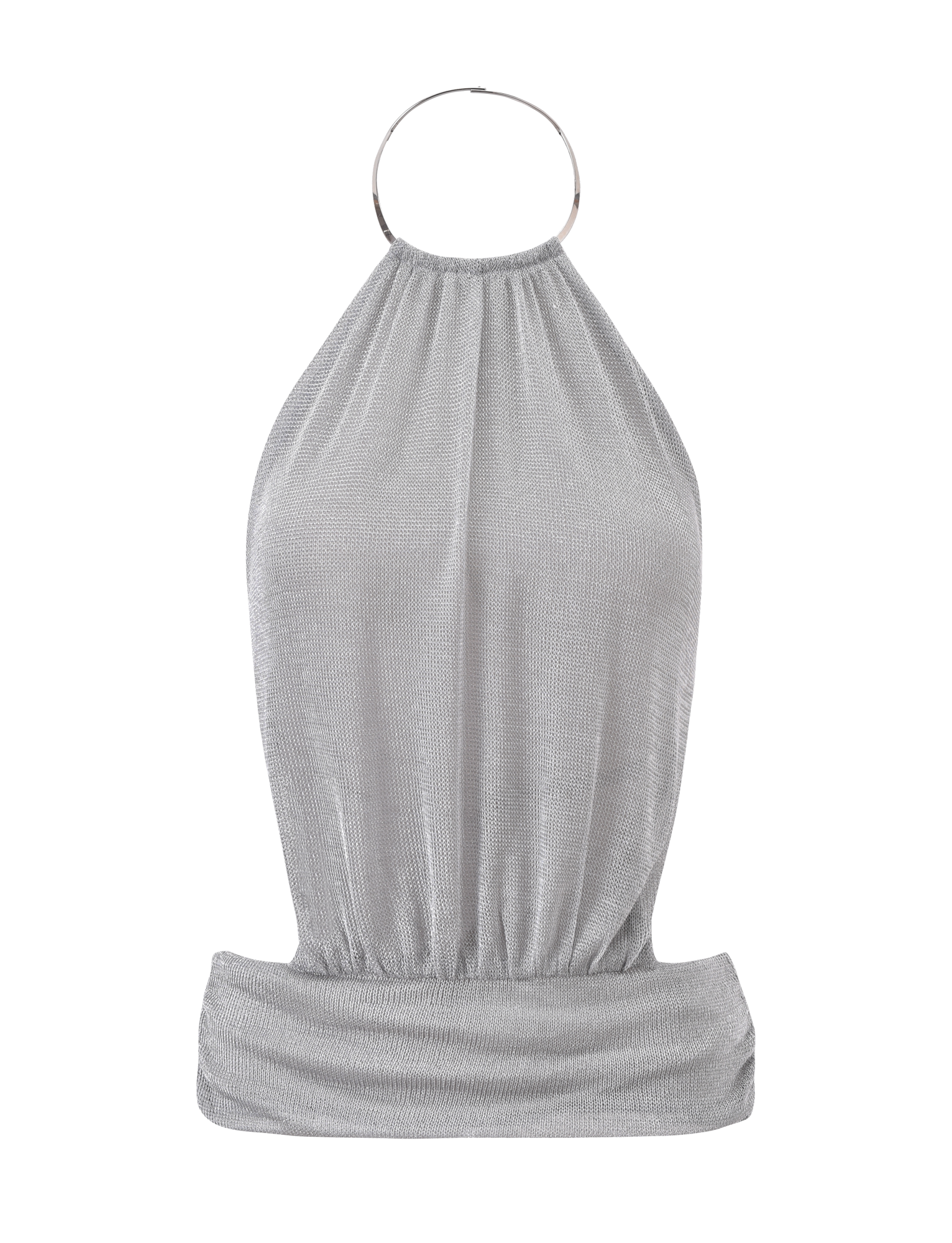 EVANNA TOP - SILVER