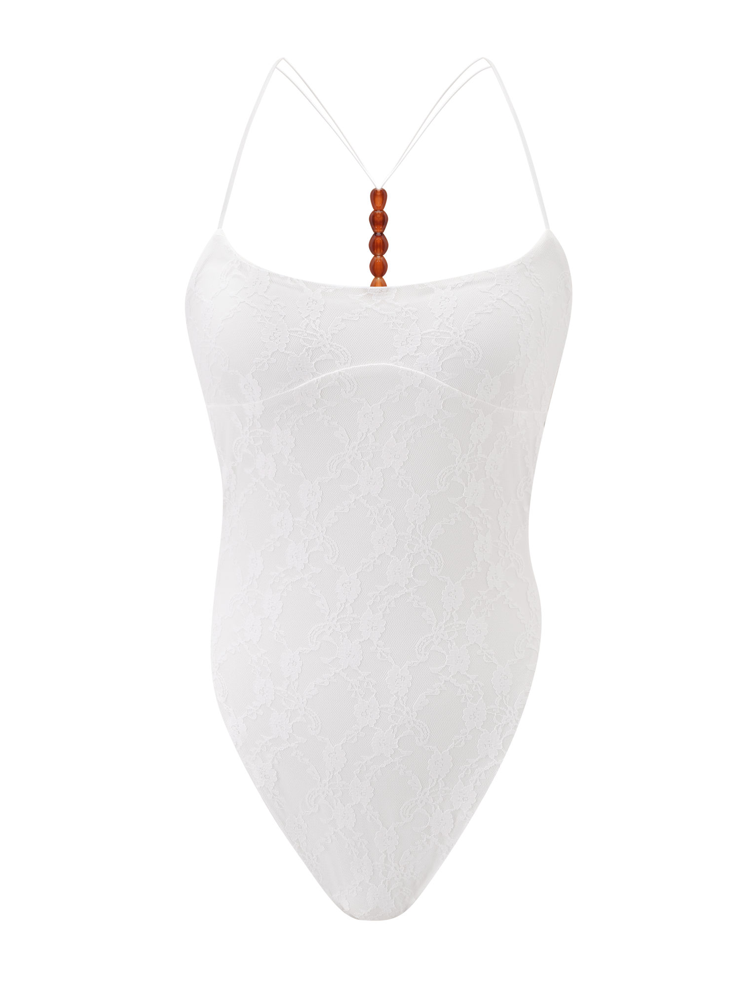 MINERVA 2.0 BODYSUIT - CREAM LACE