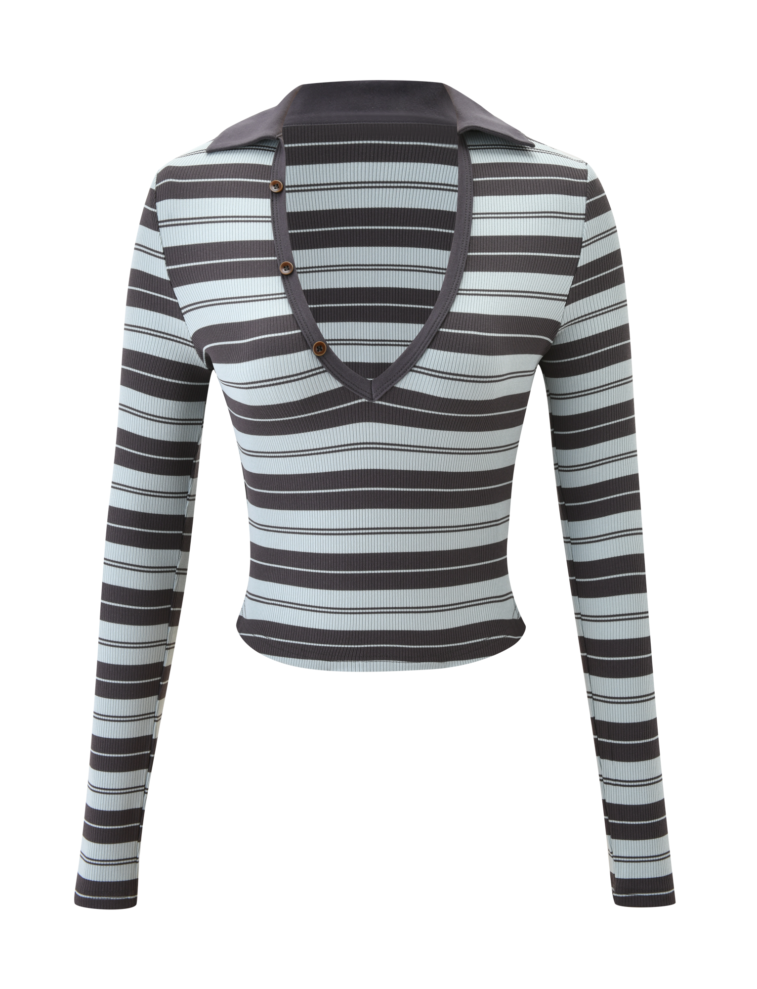 KAYDIN LONG SLEEVE TOP - BLUE STRIPE